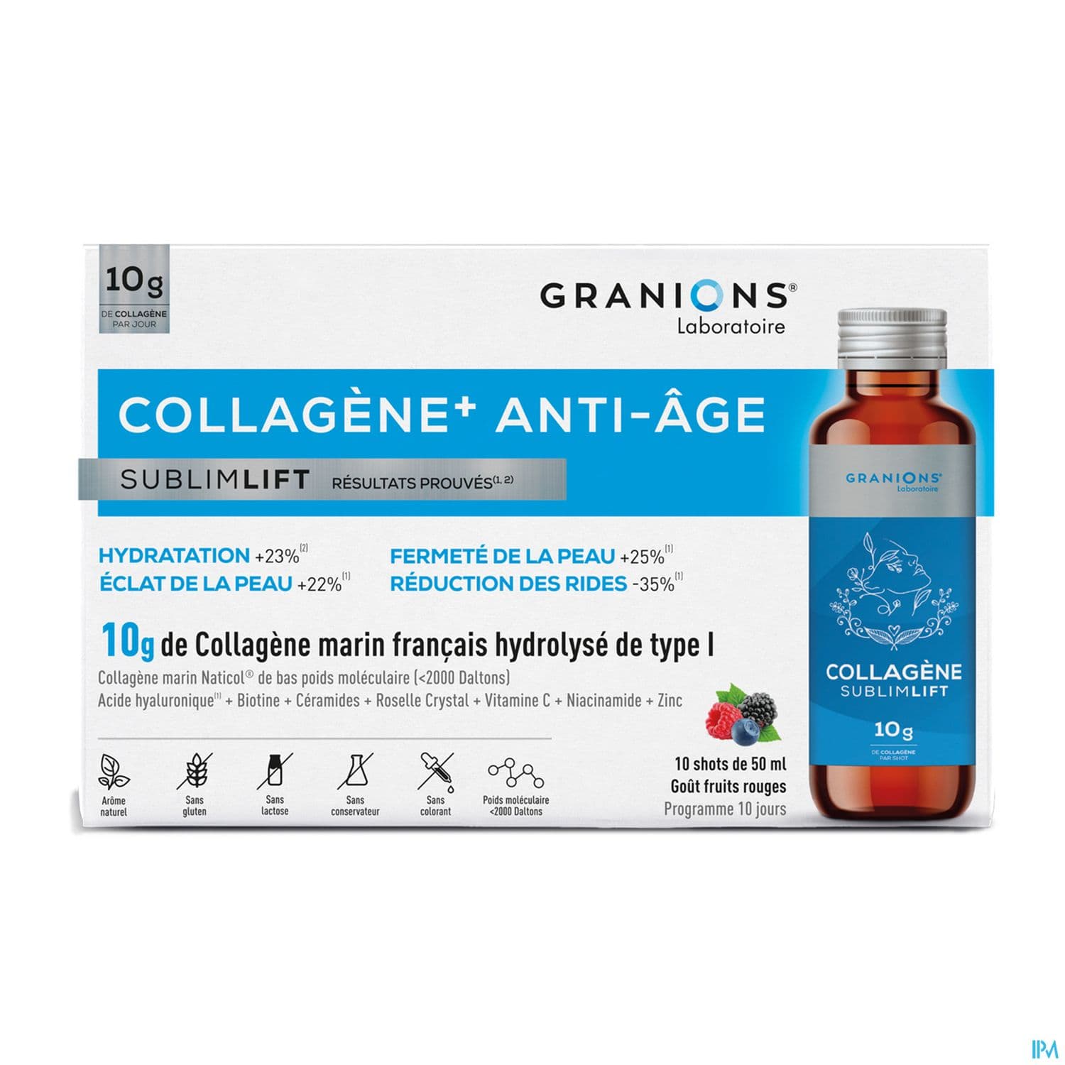 GRANIONS COLLAG SUBLIMLIFT 10X50ML