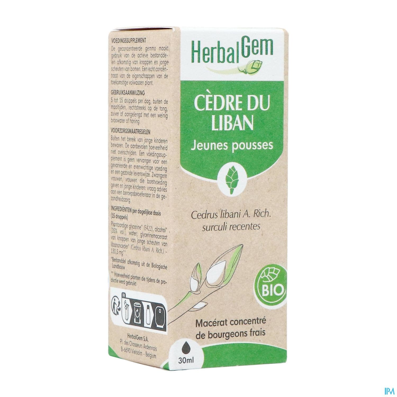 HERBALGEM MACER MER BIO CEDRE 30ML
