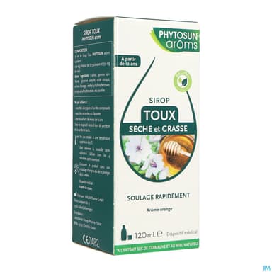 PHYTOSUNAROM SIROP TOUX 120ML