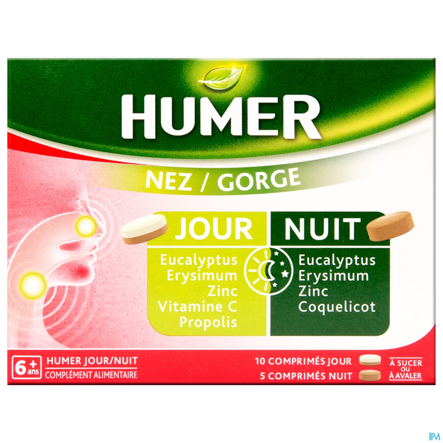 Humer Nez Gorge Jour Nuit Comprime 15