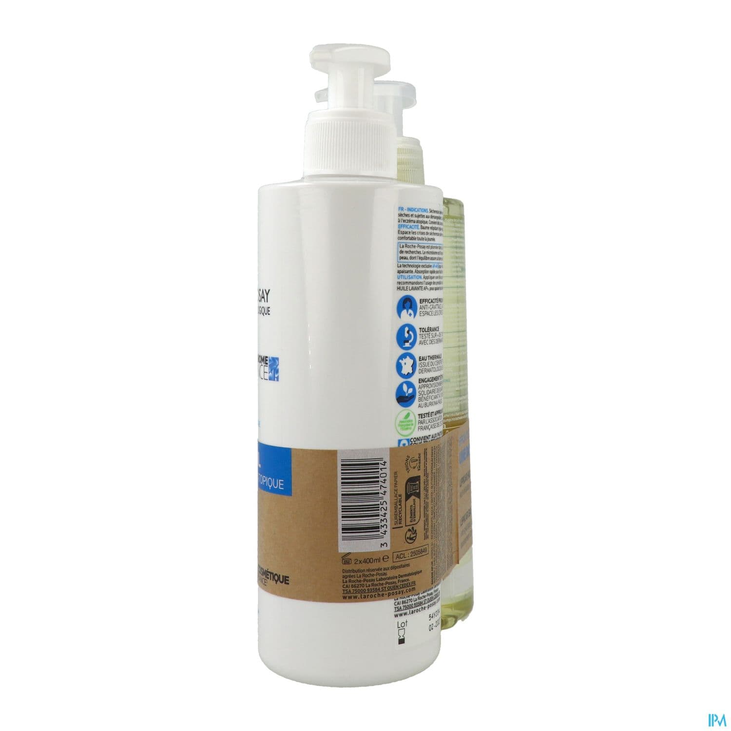LIPIKAR HLE LAV AP+400ML+BAUM AP+