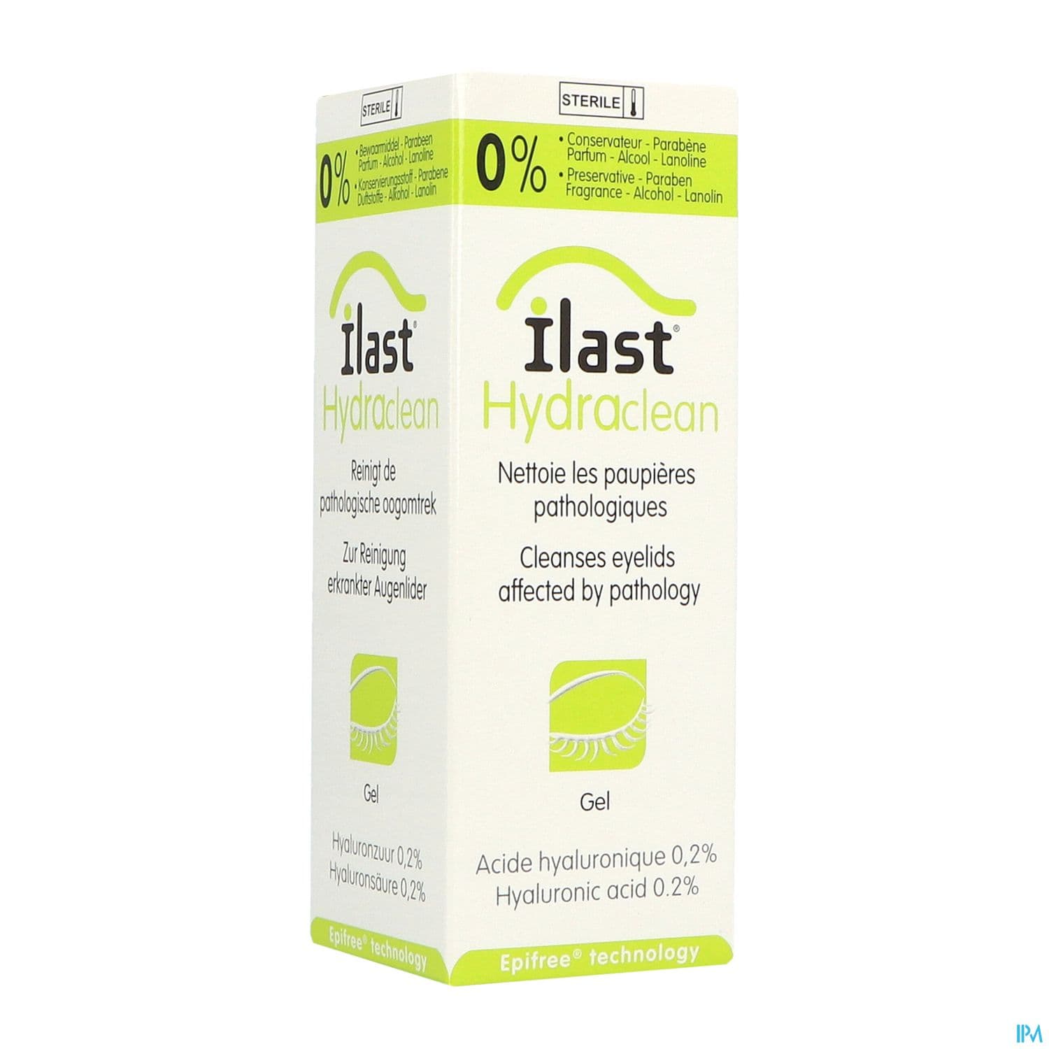 Ilast Hydra Gel Nettoyant Paupieres Cils 50ml