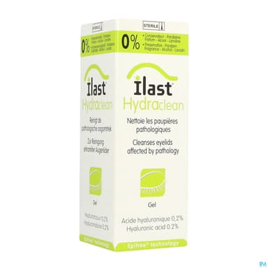 Ilast Hydra Gel Nettoyant Paupieres Cils 50ml
