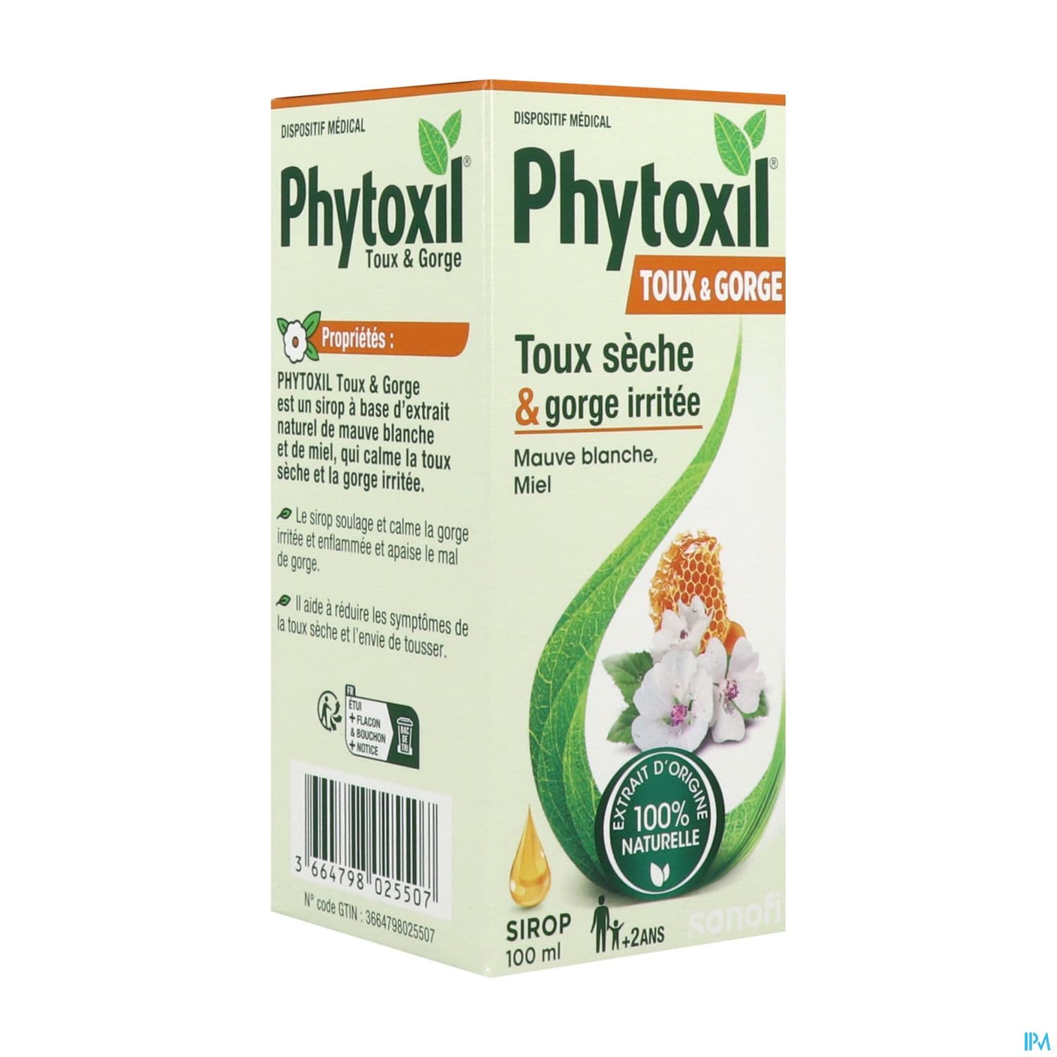 PHYTOXIL 2EN1 TOUX/GORGE SP 100ML
