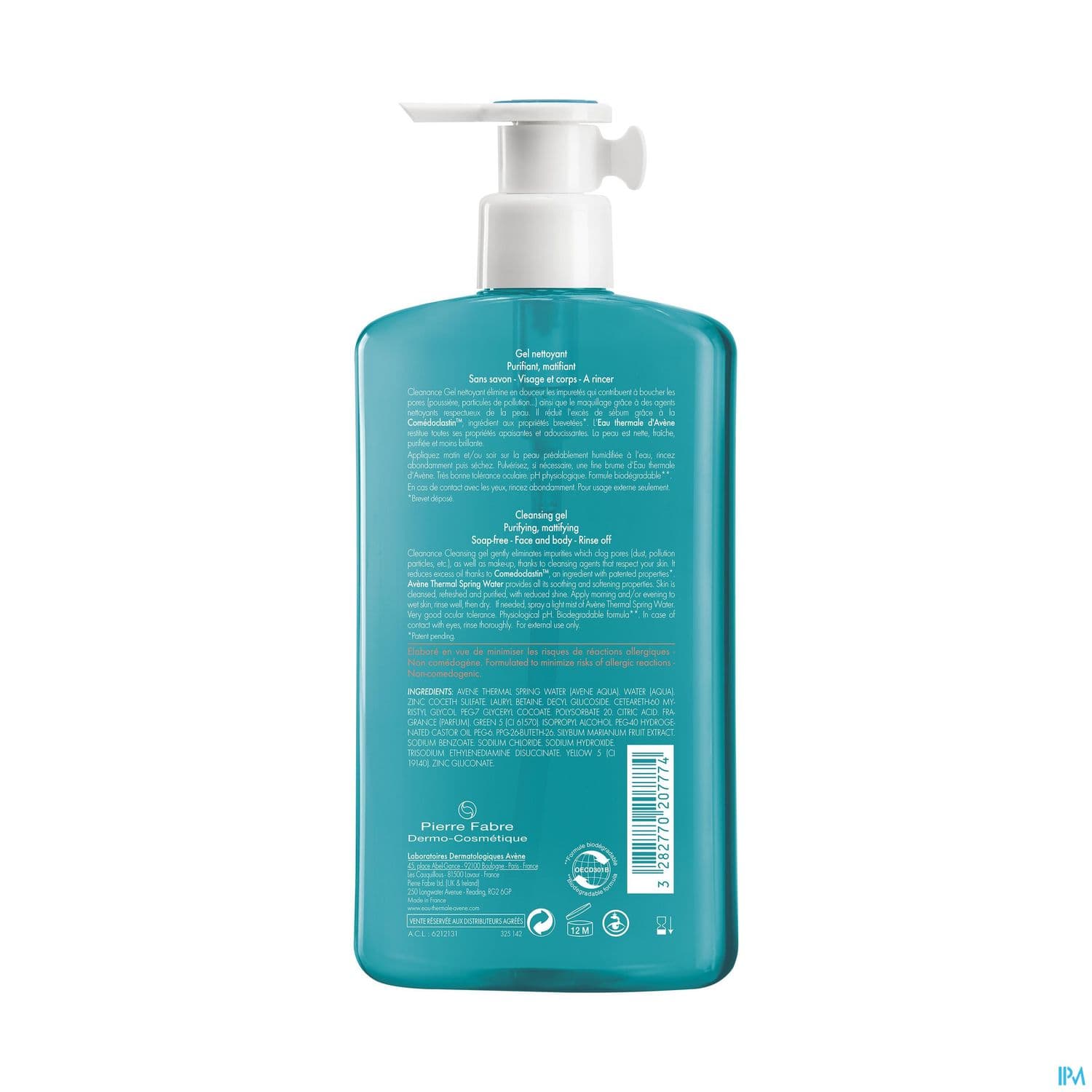 AVENE CLEANANCE GEL NETT 400ML