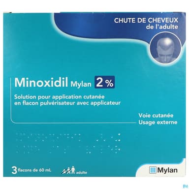 MINOXIDIL 2% VIATRIS SOL EXT 60ML3