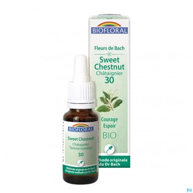 Biofloral 30 Sweet Chestnut. Chataignier Compte Gouttes Bio Demeter 20ml