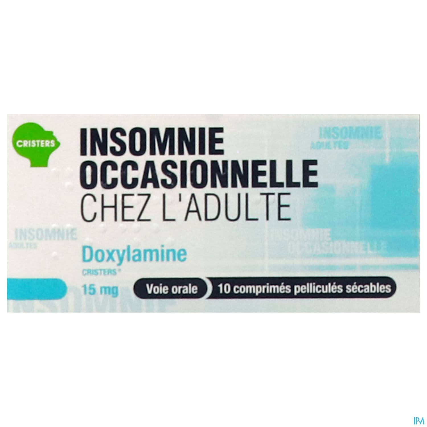 DOXYLAMINE 15MG CRISTERS CPR SEC10
