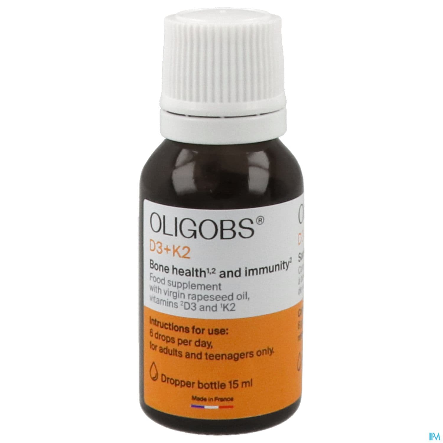 OLIGOBS D3+K2 FLACON GTTE 15ML