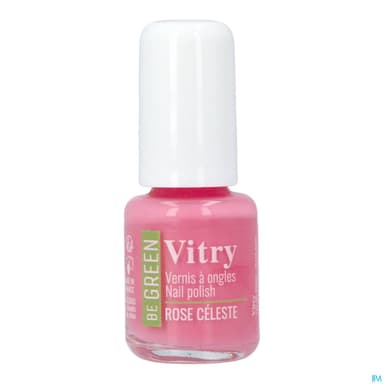 Vitry Be Green Vernis Ongles Rose Celeste 6ml
