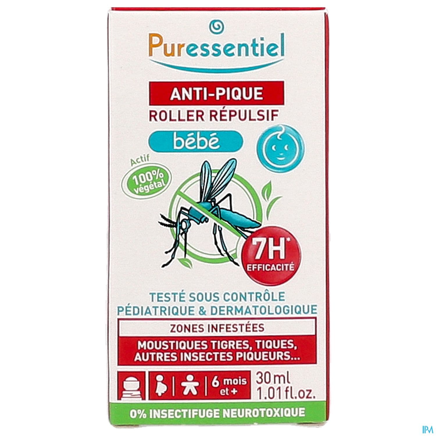 PURESSENTIEL A/PIQUE BB ROLL 30ML