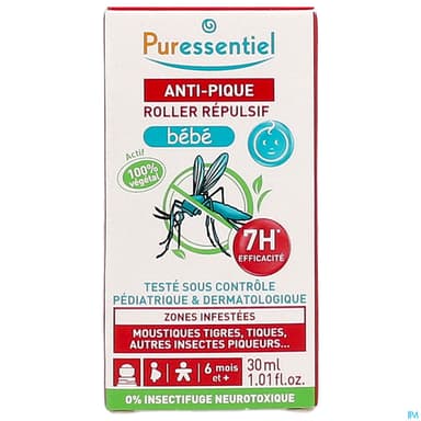 PURESSENTIEL A/PIQUE BB ROLL 30ML