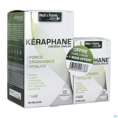 KERAPHANE CHEV ONGLE GELUL180+60