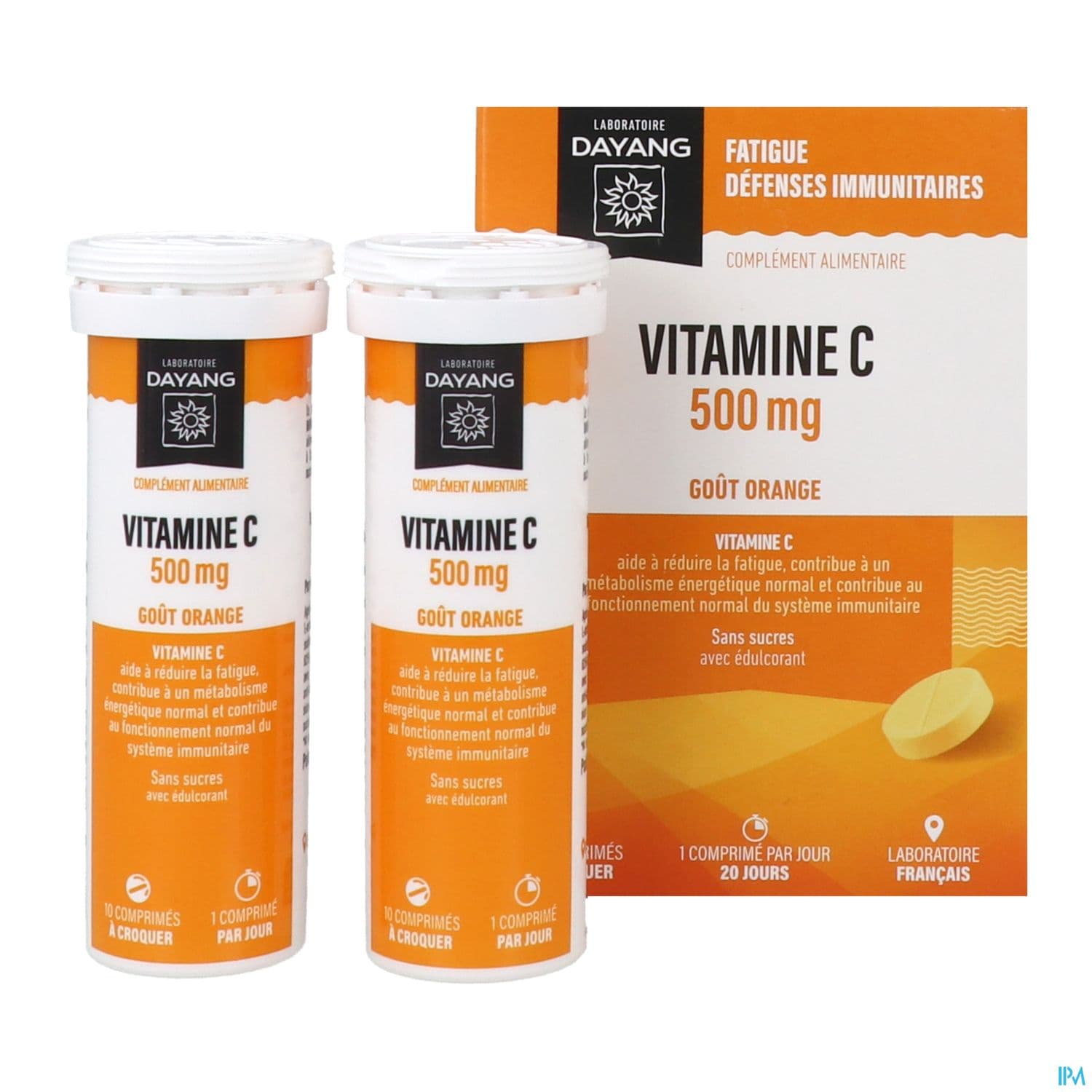 DAYANG VITAMINE C 500MG CPR 20