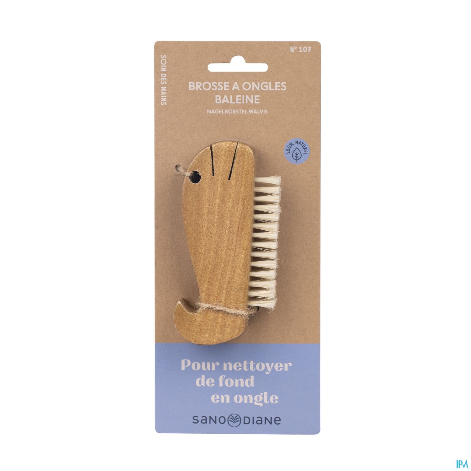 BROSSE ONGLE BALEINE SANODIANE 107