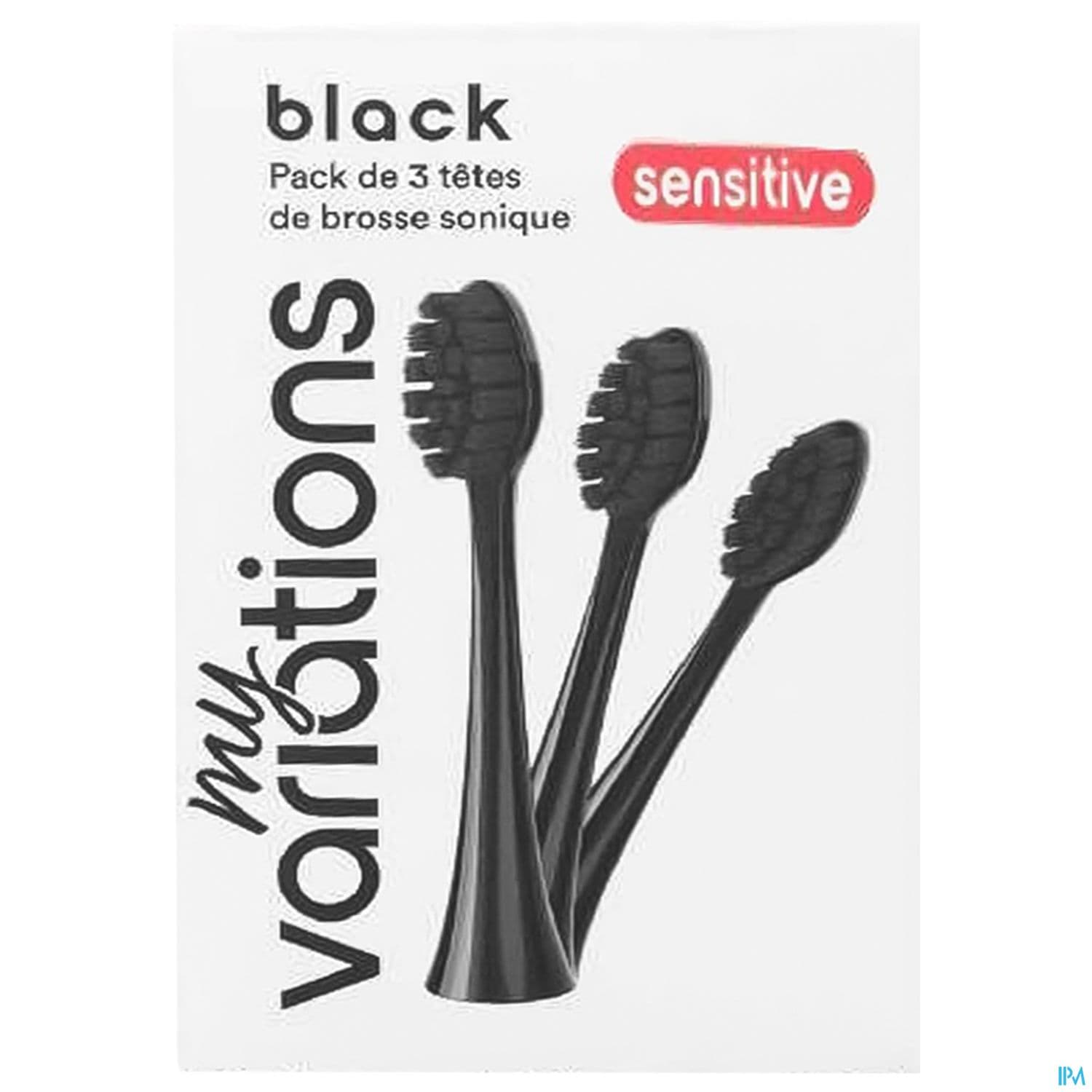 Myvariations Recharge Sensitive Brosse A Dents Electrique Noir X3