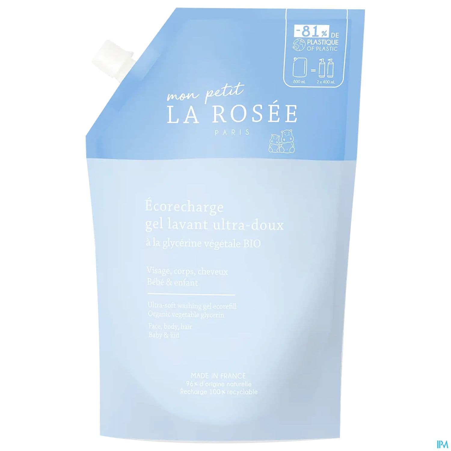 MON PETIT LA ROSEE ECORECH GEL LAV