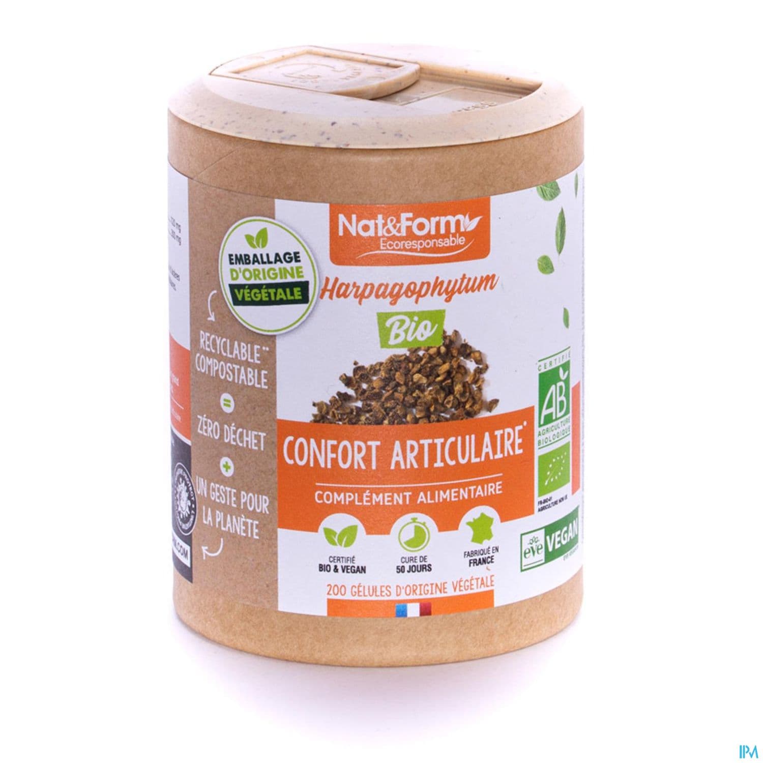 NAT&FORM ECO HARPAGO BIO GELVEG90