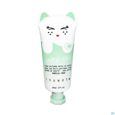 Inuwet Creme Mains Vanille Coco 60ml