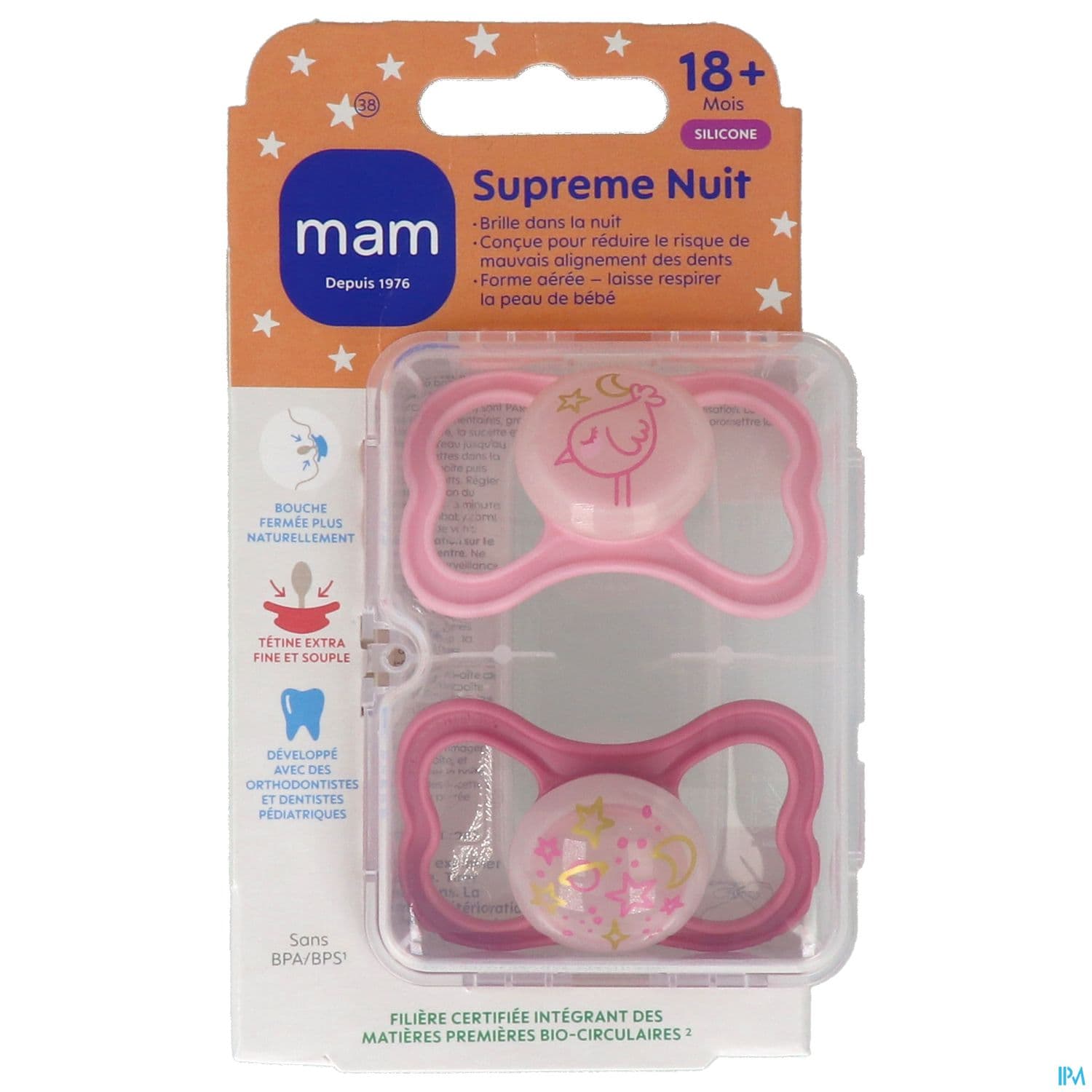 SUCET MAM SUPREME NUIT SIL 18+M X2