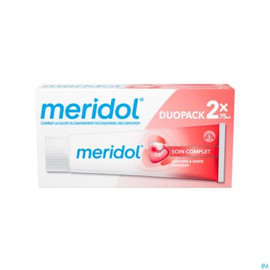 MERIDOL DENT SOIN COMP SENS 75MLX2