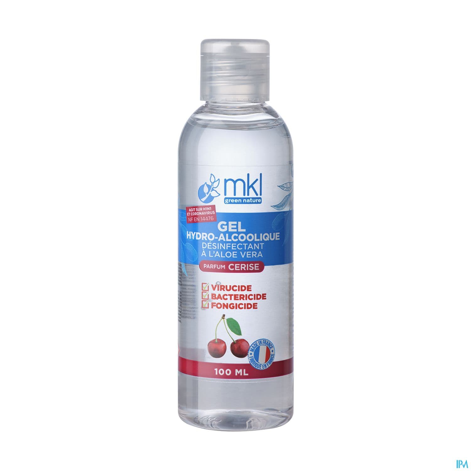 MKL GEL HYDROALCOOLIQ CERISE 100ML