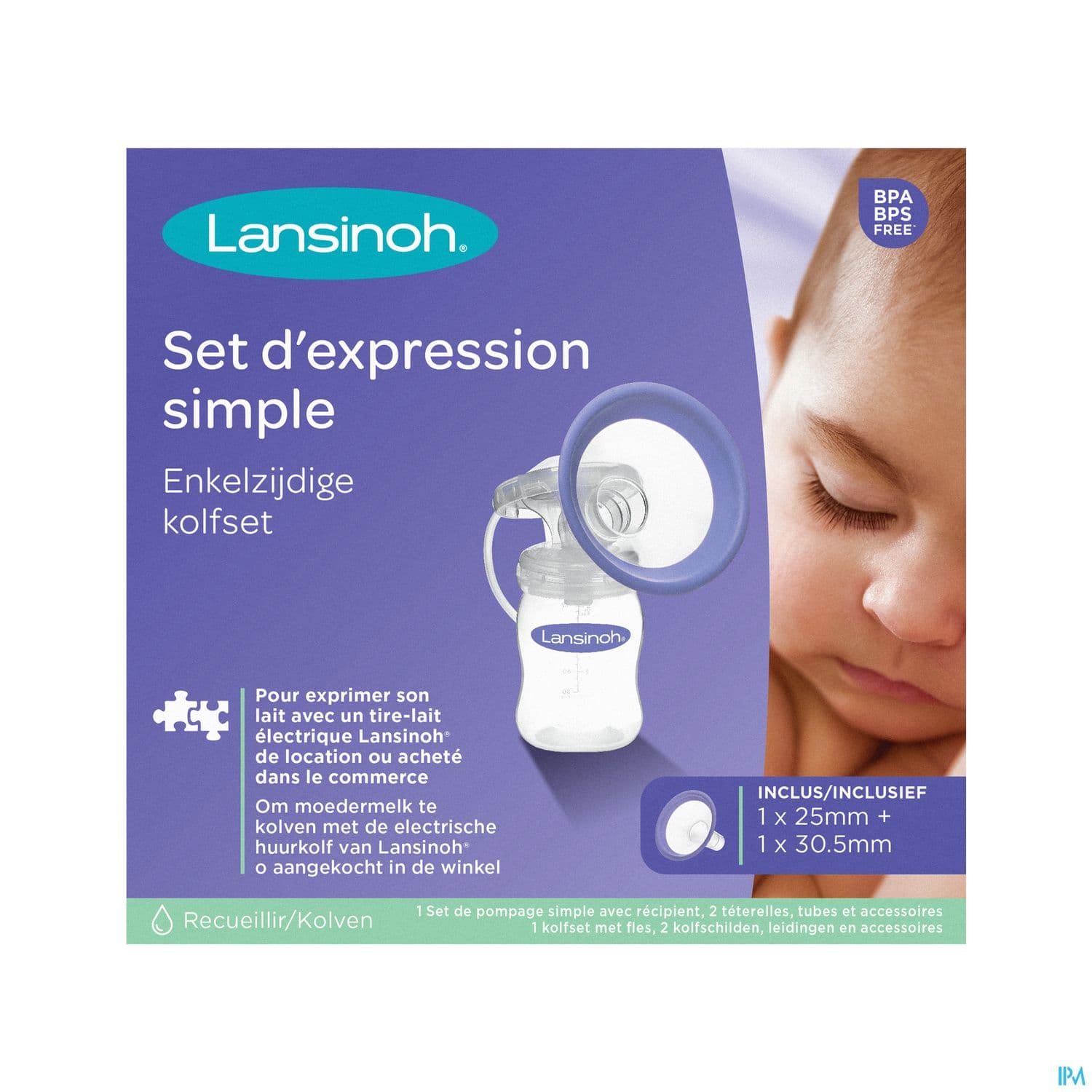 LANSINOH SET EXPRESS T/LAIT ELEC