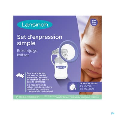 LANSINOH SET EXPRESS T/LAIT ELEC