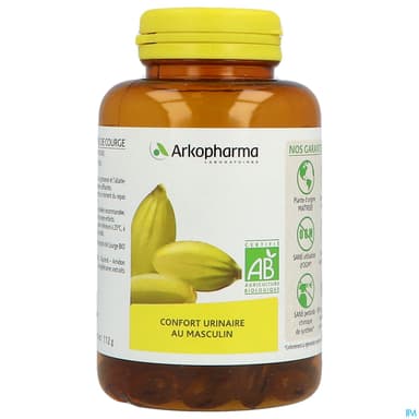 ARKOG HUILE PEP COURGE CAPS 180
