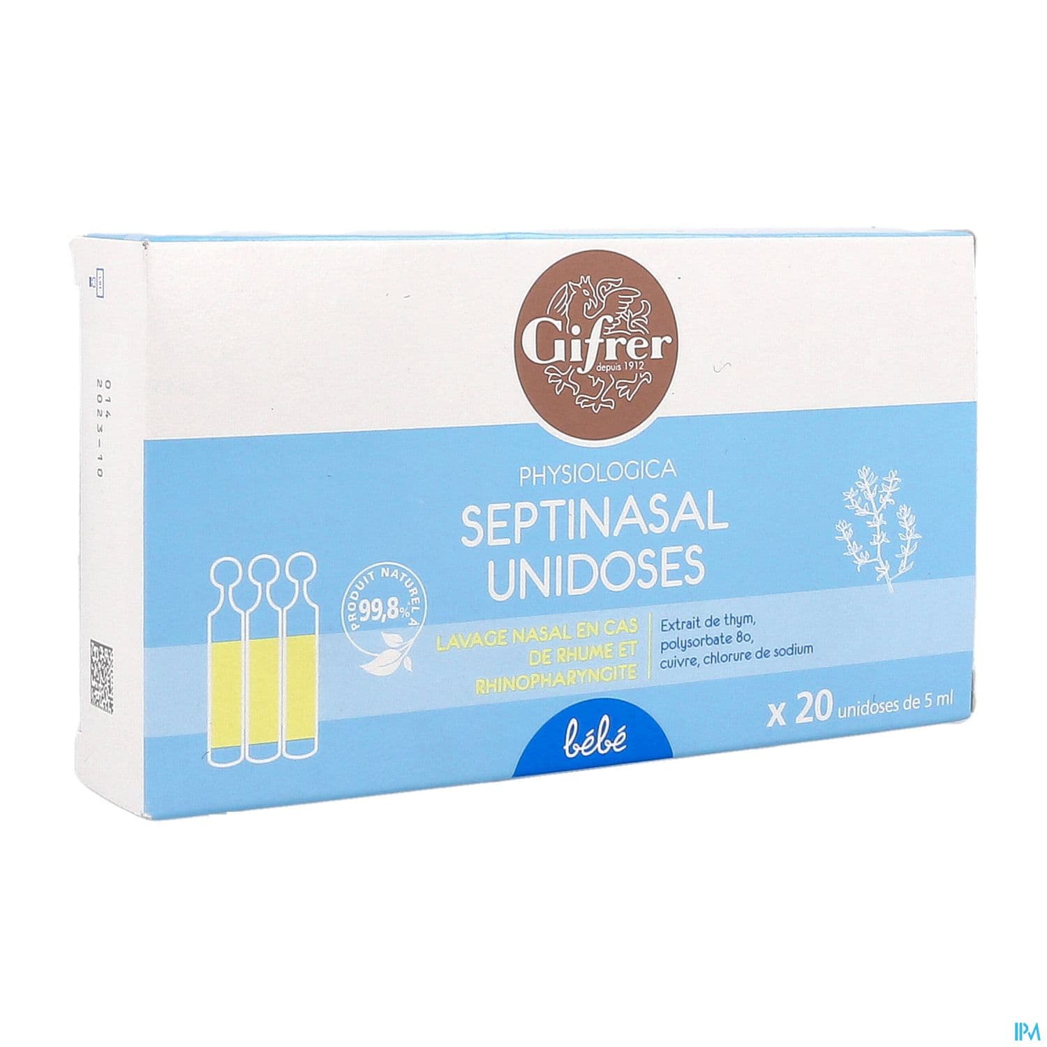 SEPTINASAL 5ML X 20