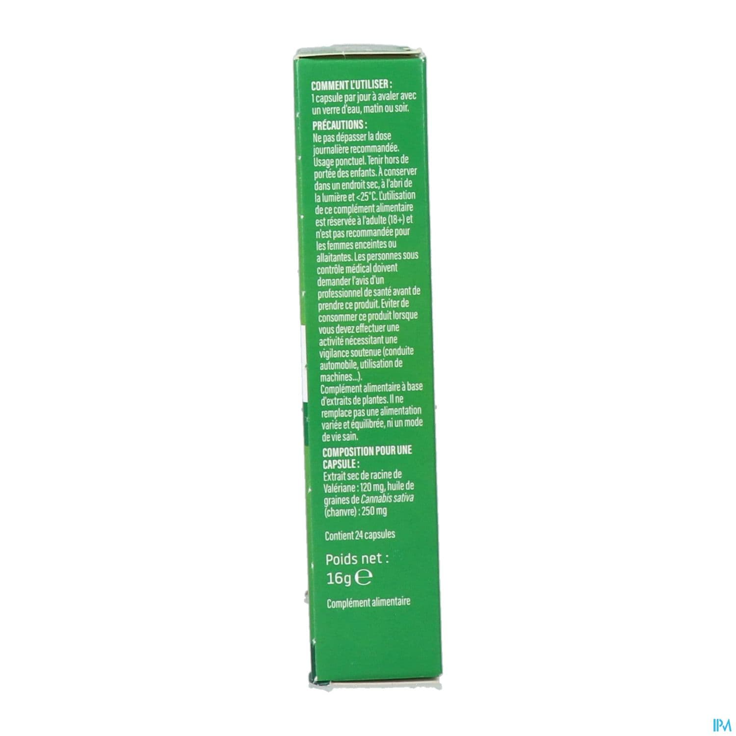 Valdispert Cannabis Sativa Capsule 24
