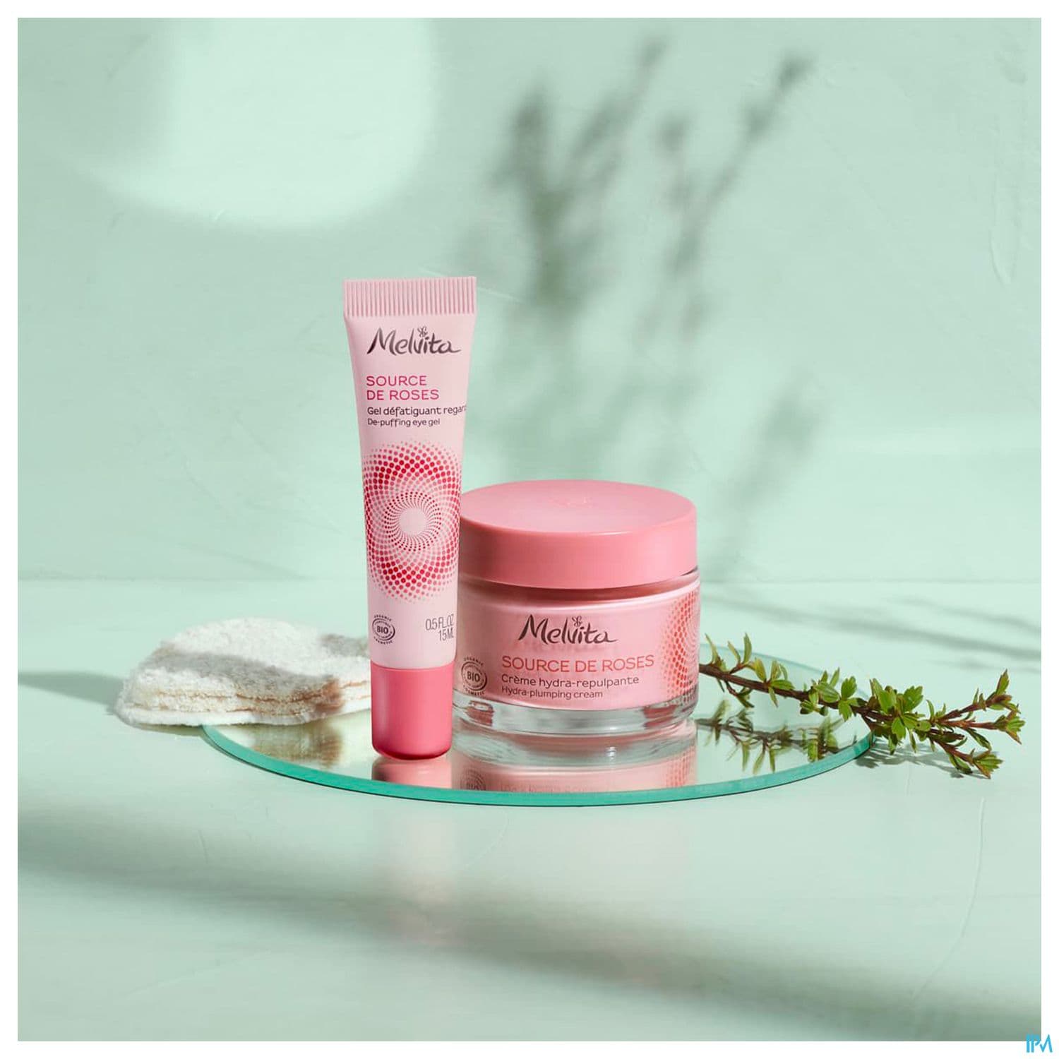 MELVITA ROSE GEL DEFATIG REGARD 15