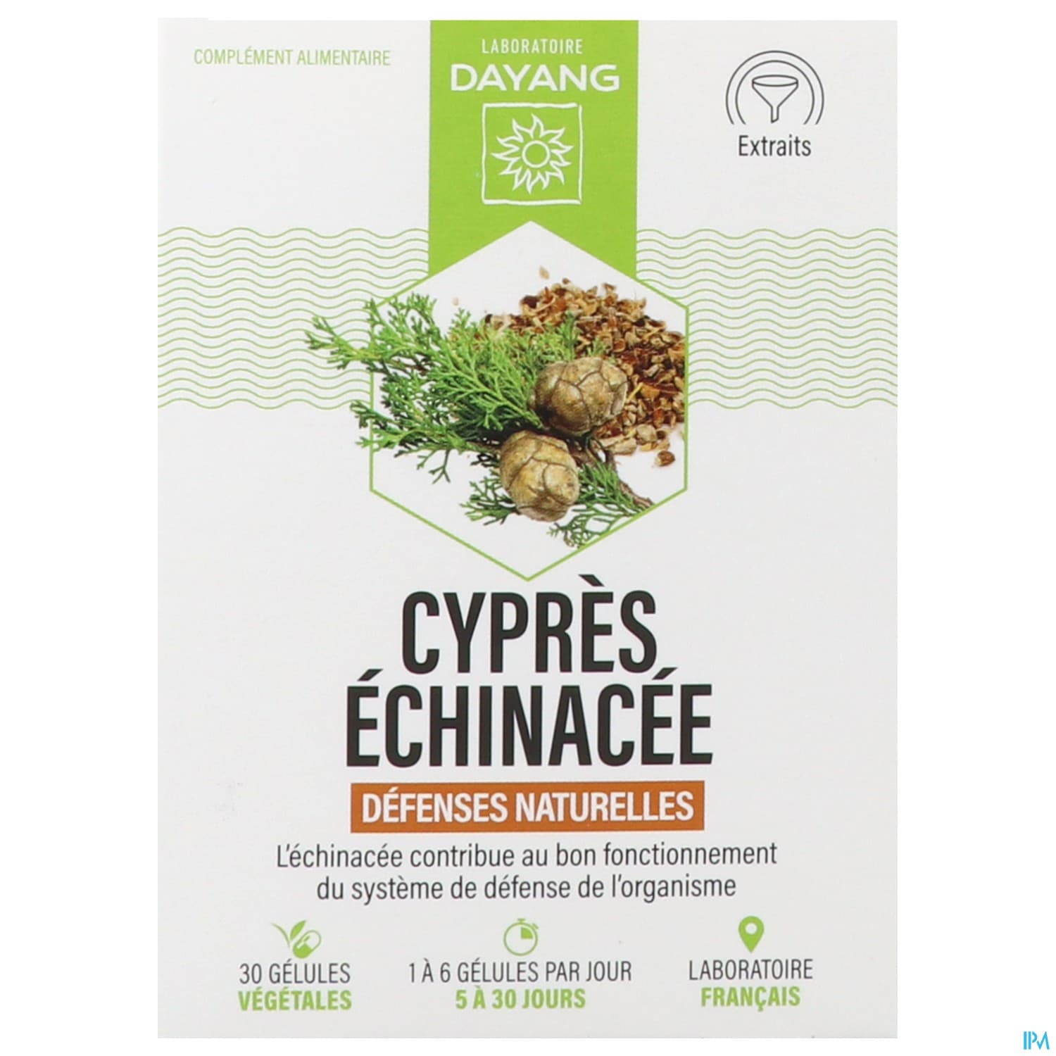 Dayang Cypres Echinacee Gelule Vegetale 30