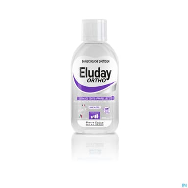 ELUDAY ORTHO BAIN BOUCHE 500ML
