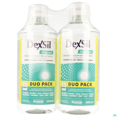 Dexsil Silicium Org Bio Active Buvable 1l X2
