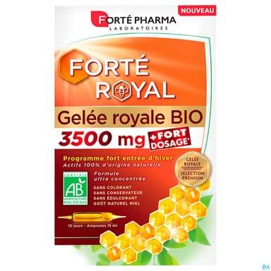 FORTE GELEE ROYALE BIO3500MG AMP10