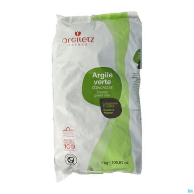 Argiletz Argile Verte Concassee Sac 3kg