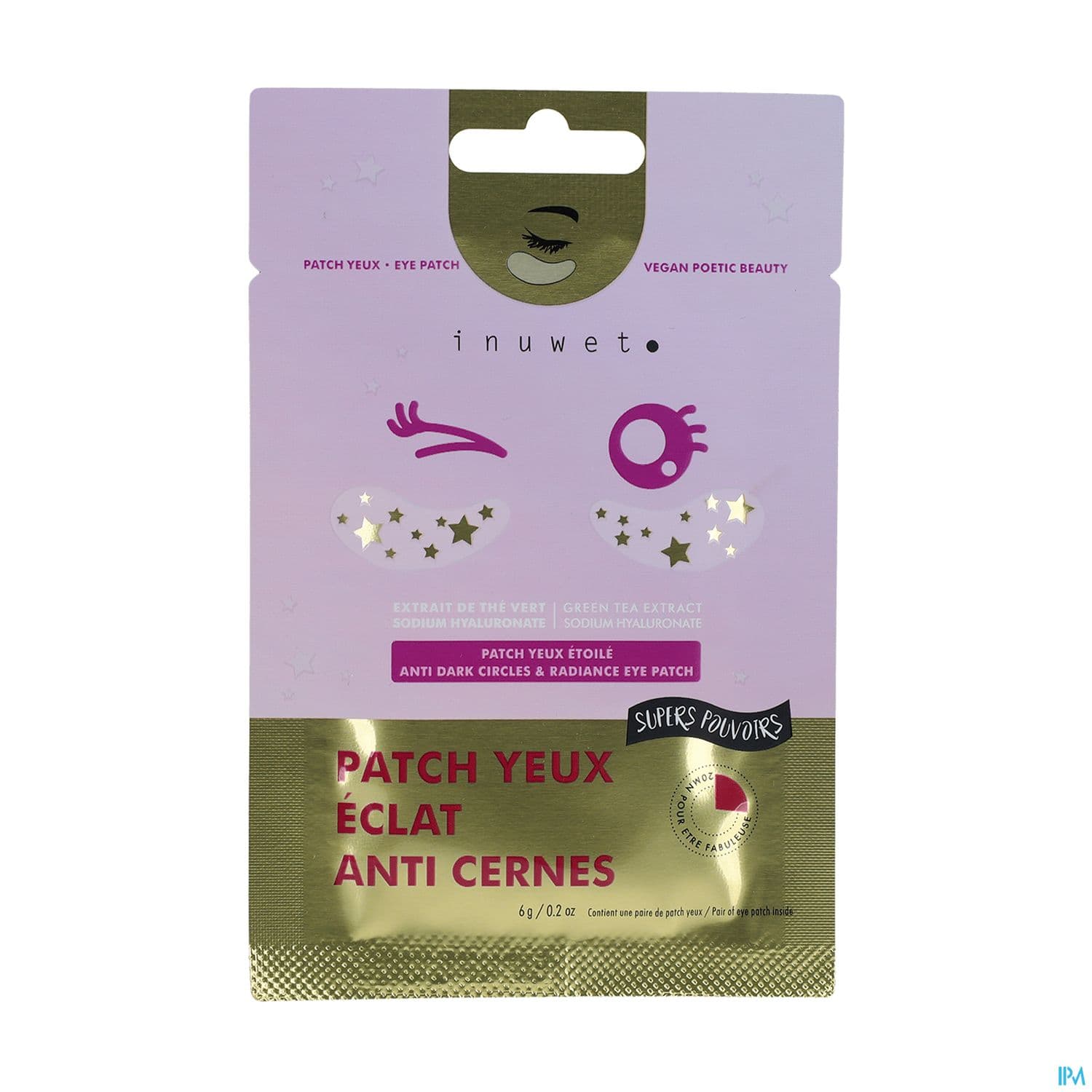 Inuwet Patch Yeux Eclat Et Anticernes 6g