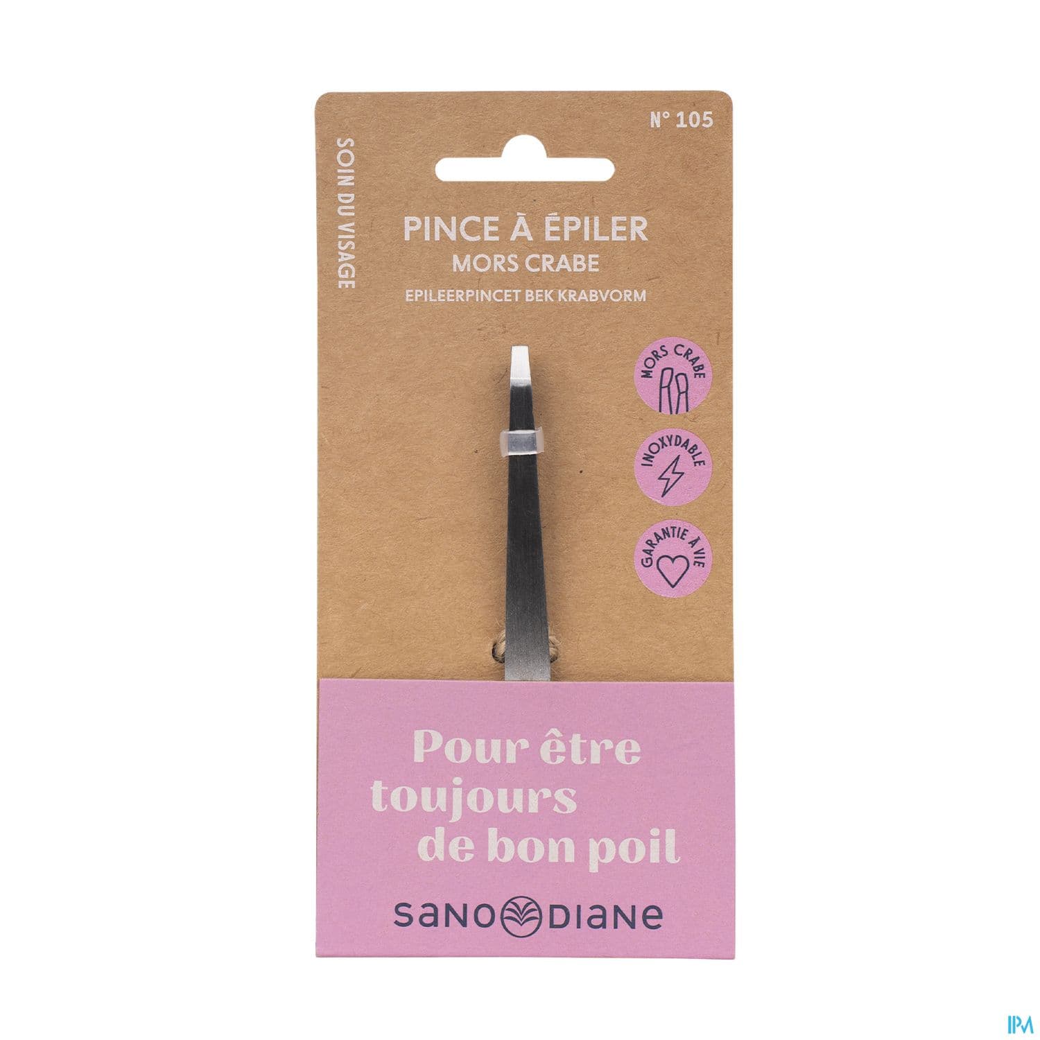 PINC/EPIL MORS CRABE MAT SANOD 105