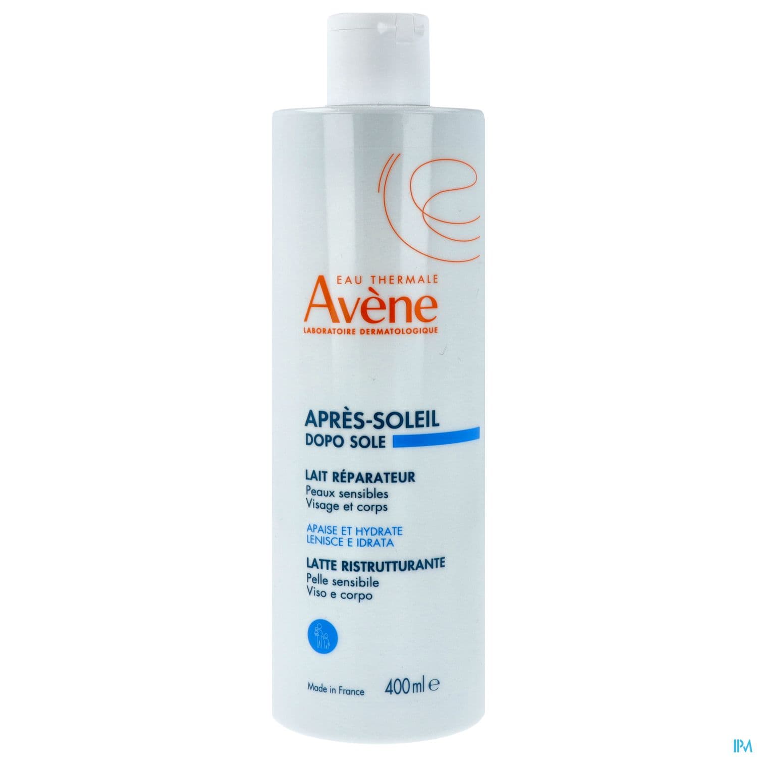 Eau Thermale Avene Solaire Reparateur Apres Soleil Gel Lacte 400ml