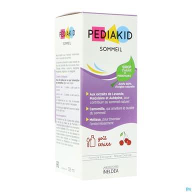 PEDIAKID SOMMEIL SP CERISE FL/125ML