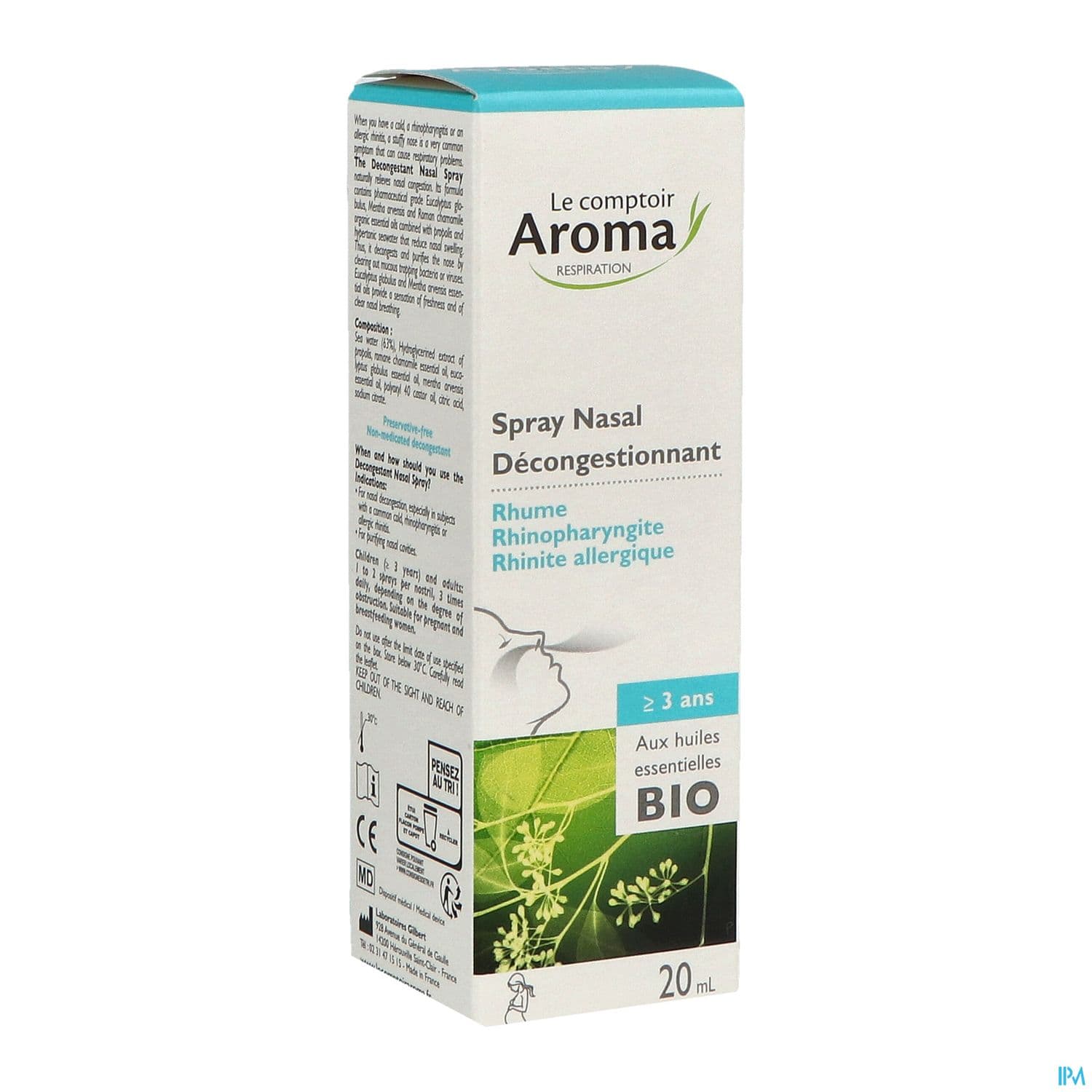 LCAROMA SPR NASAL DECONG HE 20ML