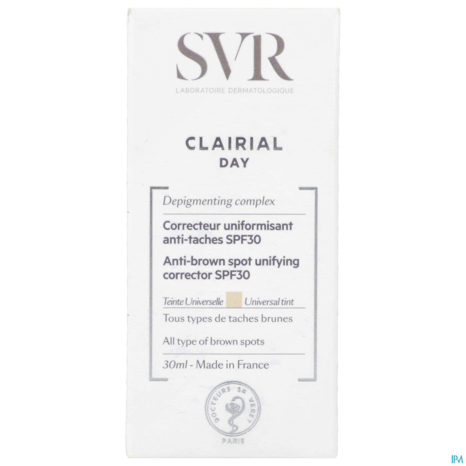 SVR CLAIRIAL CREME DAY 30ML