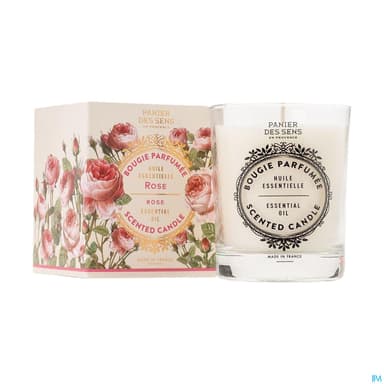 PANIER DES SENS BOUGIE ROSE RE180G