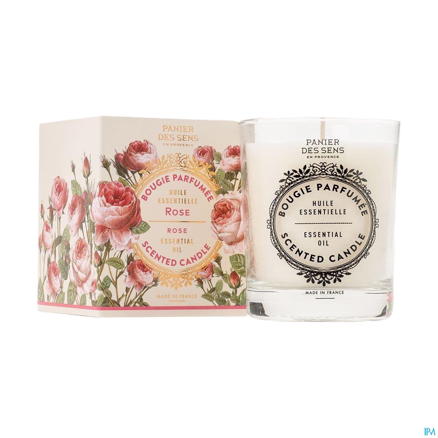 PANIER DES SENS BOUGIE ROSE RE180G — Pharmacie du Bien Etre