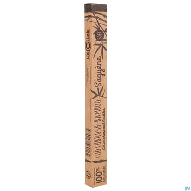 Sagyene Brosse A Dents Bambou Poils Charbon Actif