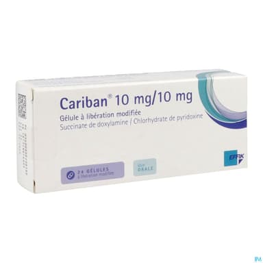 Cariban 10mg/10mg Gelule Liberation Modifiee 24