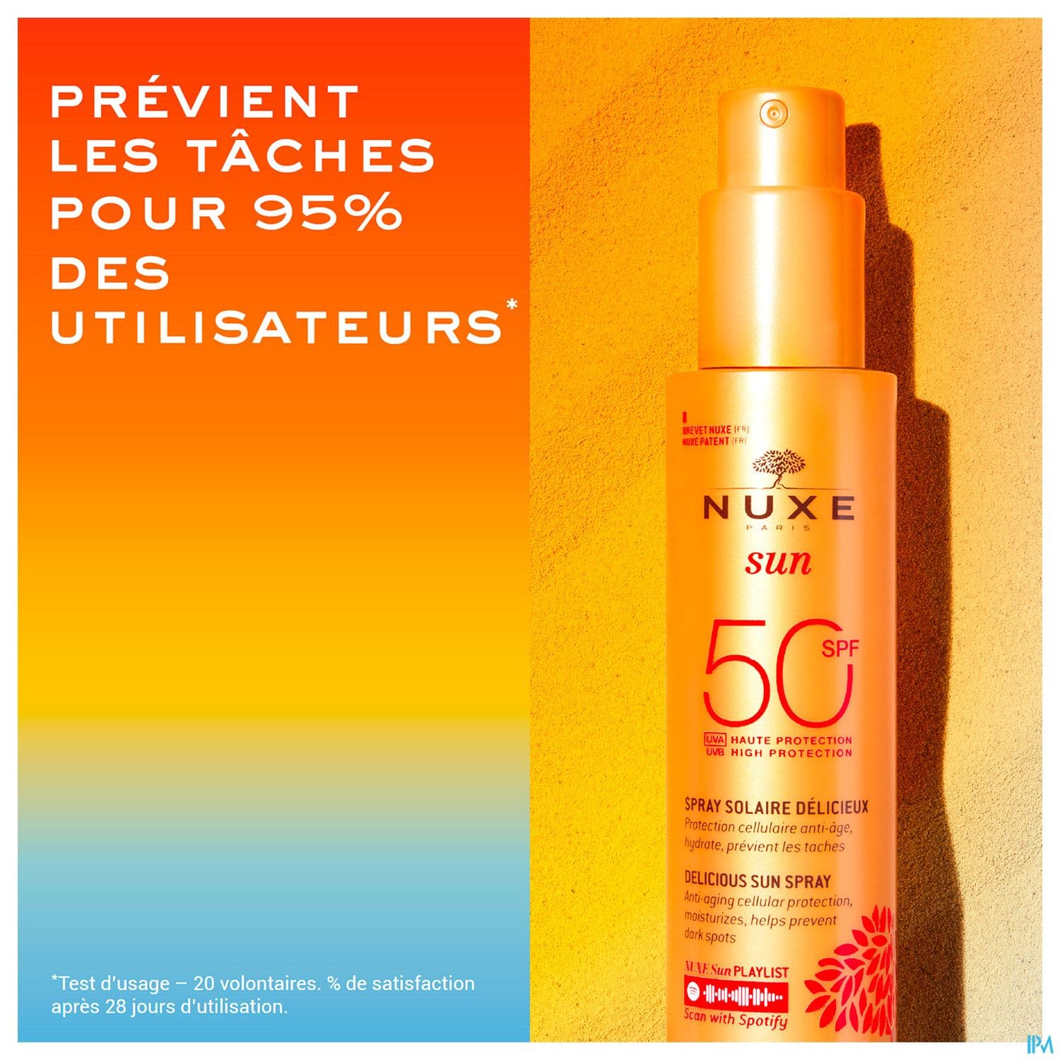 NUXE SUN SPRAY FONDANT SPF50 150ML