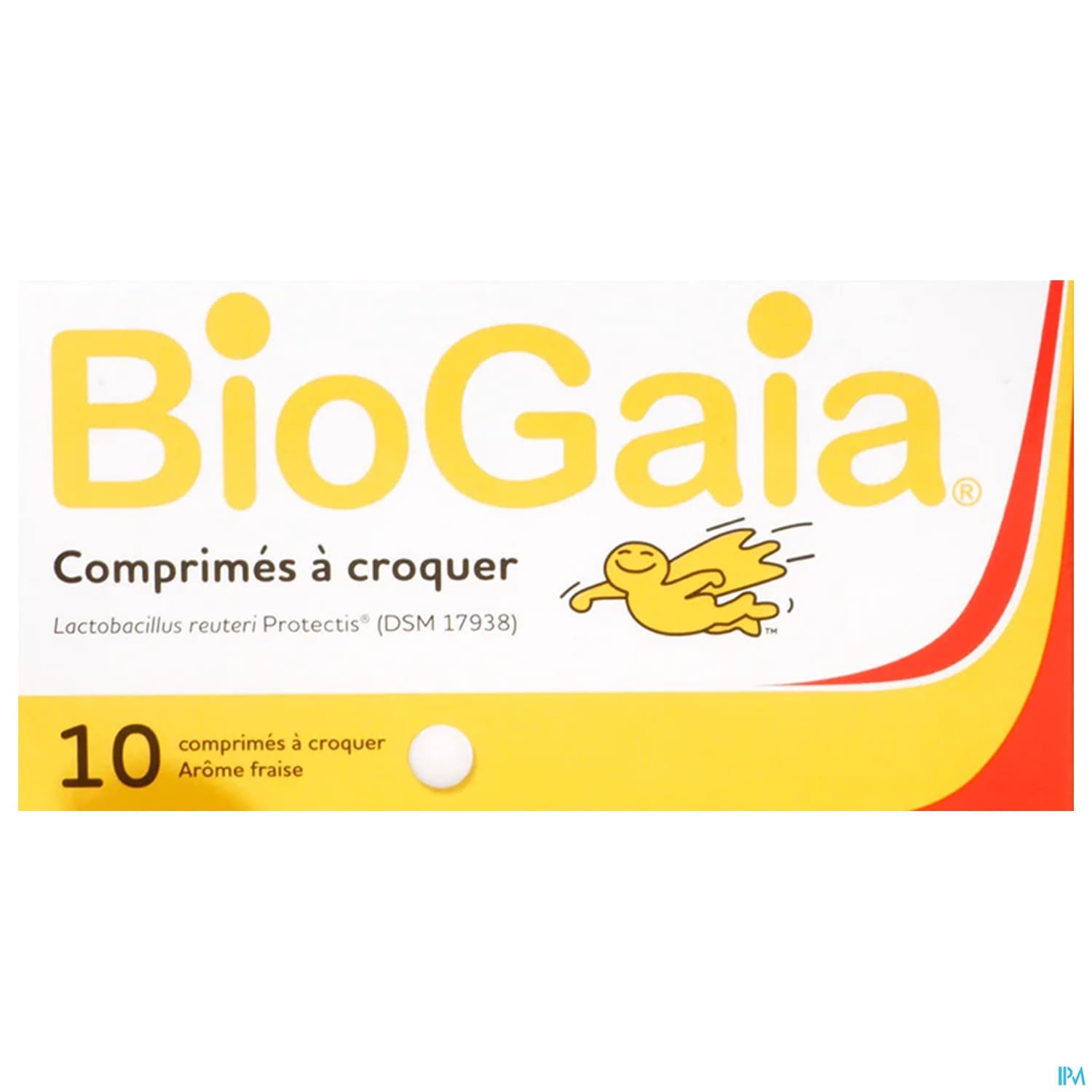Biogaia Protectis Fraise Comprime A Croquer 10