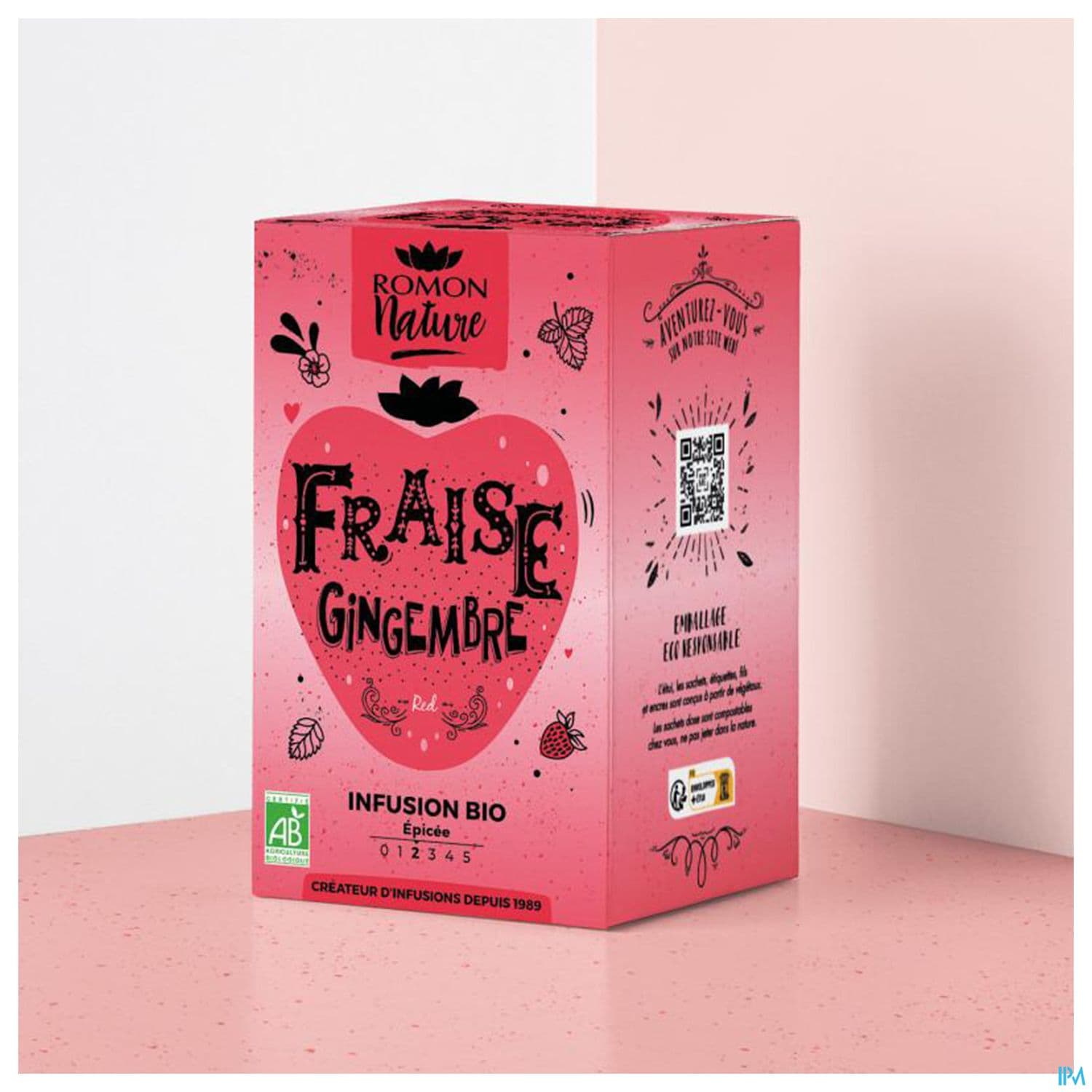 ROMON NATUR INF BIO FRAISE SAC16